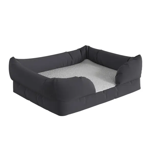 Cooper Small Memory Foam Pet Bed, small, Gray